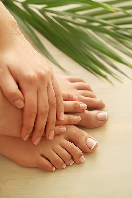 Healthy nails and feet